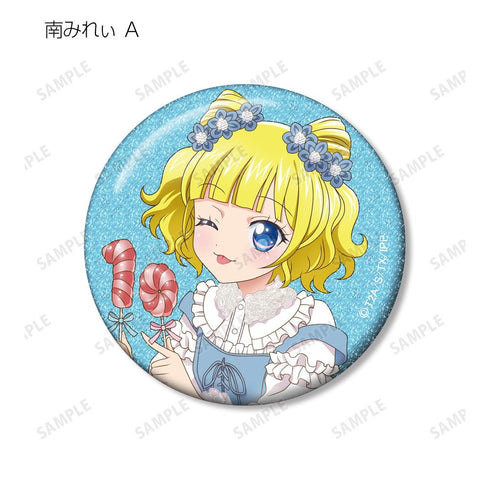 『プリパラ10周年』描き下ろし 花まつりver. トレーディンググリッター缶バッジ(単位/BOX)