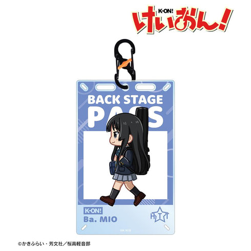 『けいおん!』秋山 澪 ちびとこ 制服ver. カードアクリルキーホルダー【202602再販】