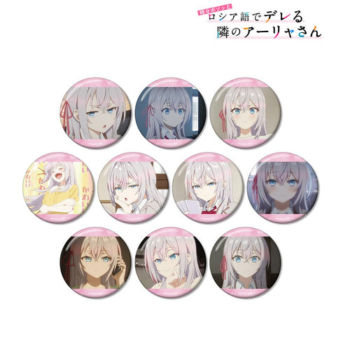 『時々ボソッとロシア語でデレる隣のアーリャさん』トレーディング アーリャオンリー 場面写缶バッジ(単位/BOX)