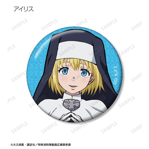 『炎炎ノ消防隊 参ノ章』トレーディンググリッター缶バッジ(単位/BOX)