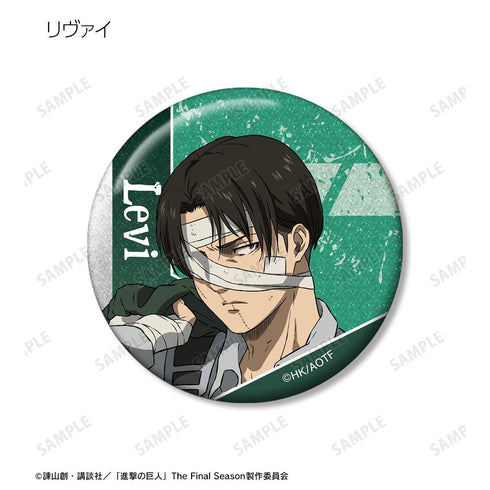 『進撃の巨人』トレーディンググリッター缶バッジ(単位/BOX)【202601再販】