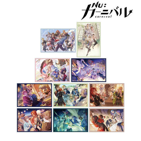 『NU: カーニバル』トレーディングカラーイラストクリアカード(単位/BOX)
