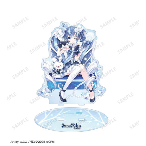 『初音ミク SNOW MIKU 2025』SNOW MIKU 2025 雪ミク Art by つなこ 特大アクリルスタンド