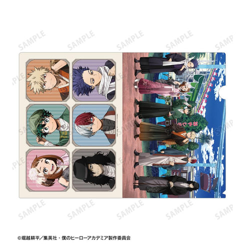 『僕のヒーローアカデミア』描き下ろし 集合 花やしきver. クリアファイル