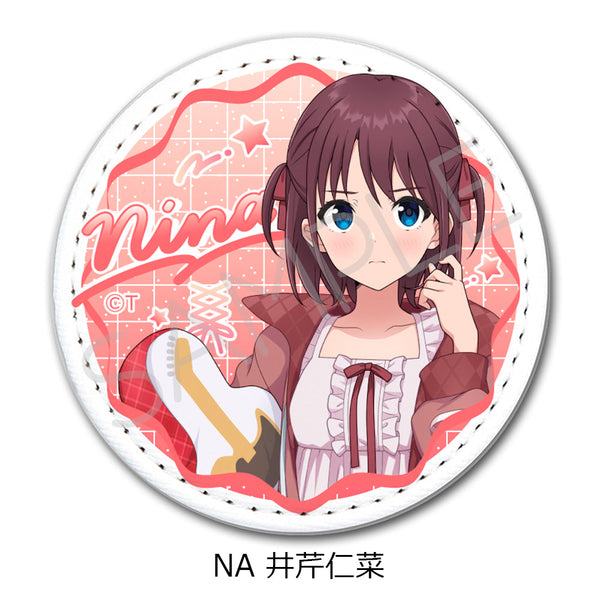 『ガールズバンドクライ』第4弾 レザーバッジ(丸形) NA 井芹仁菜