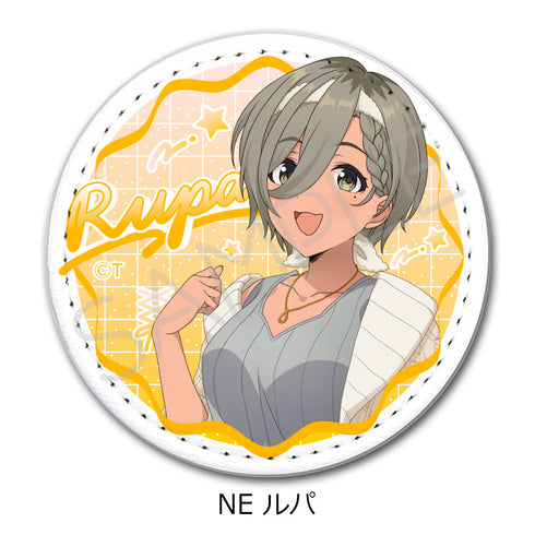 『ガールズバンドクライ』第4弾 レザーバッジ(丸形) NE ルパ