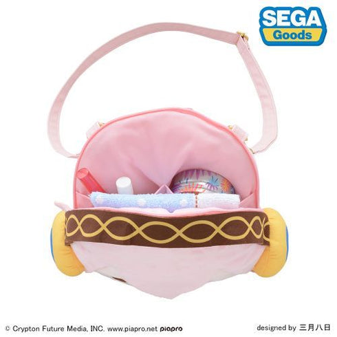 『巡音ルカ』ふわぷち フェイスショルダーバッグ(M)