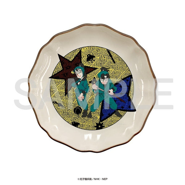 『忍たま乱太郎』九谷焼豆皿(六年い組)