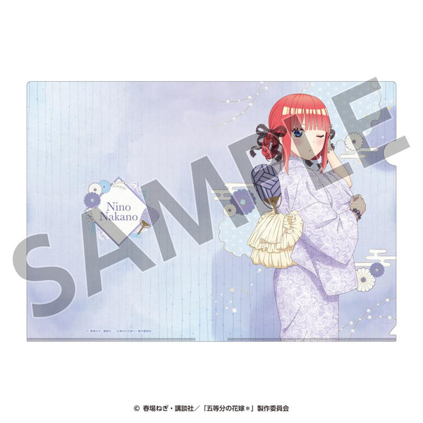 『五等分の花嫁*』クリアファイル(二乃) <納涼Style>