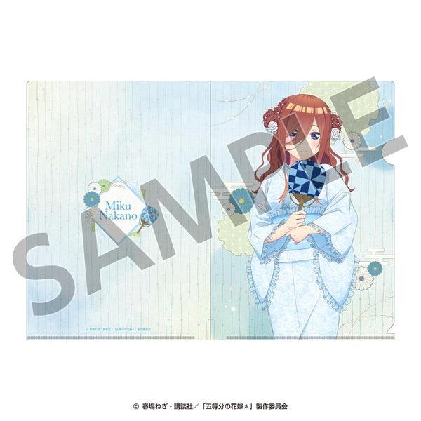 『五等分の花嫁*』クリアファイル(三玖) <納涼Style>