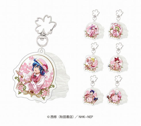 『魔入りました!入間くん』桜アクリルキーホルダー バラム・シチロウ