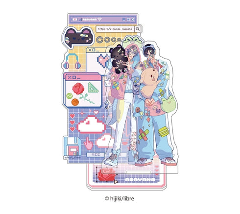 『嫌いでいさせて』描き下ろしアクリルスタンド 朝永&柳木