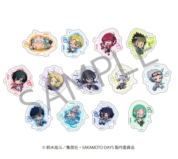『SAKAMOTO DAYS』ランダムミニキャラステッカー デコラver.【BOX】