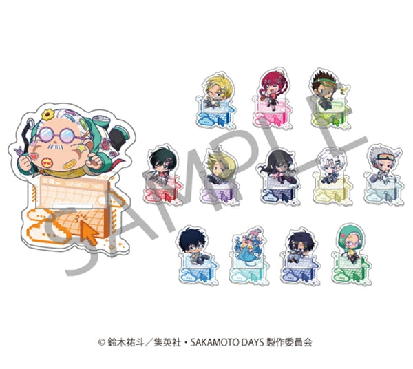 『SAKAMOTO DAYS』ランダムミニキャラアクリルスタンド デコラver.【BOX】