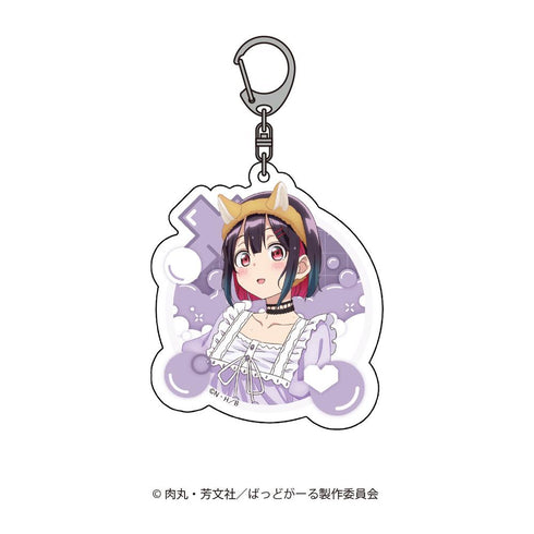 『ばっどがーる』アクリルキーホルダー 優谷優