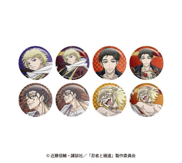 『忍者と極道』ランダム缶バッジ【BOX】