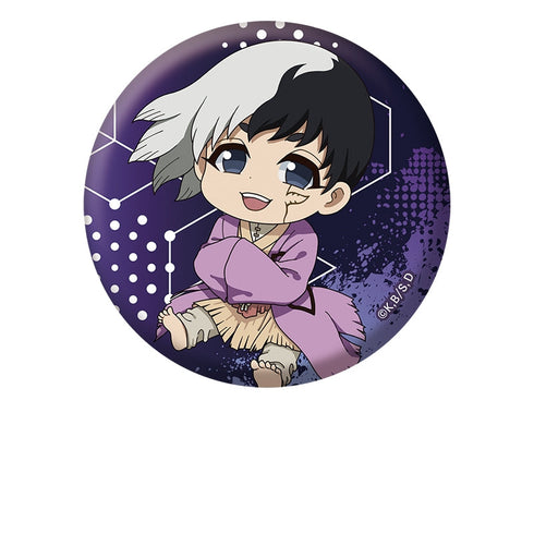 『Dr.STONE』ぺたん娘缶バッジ あさぎりゲン