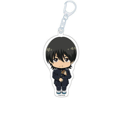 『3年Z組銀八先生』ぺたん娘アクリルキーホルダー 山崎退