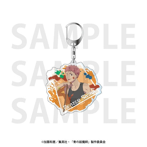 『青の祓魔師 雪ノ果篇』アクリルキーホルダー ペンキアート 志摩 廉造