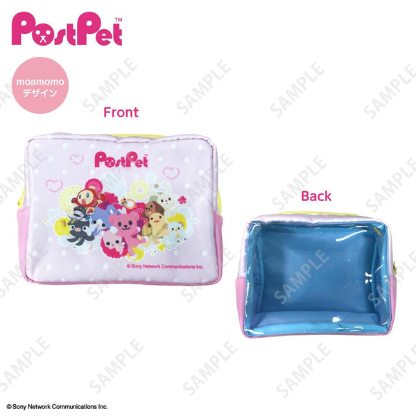 『ポストペット』窓付き小物ポーチ