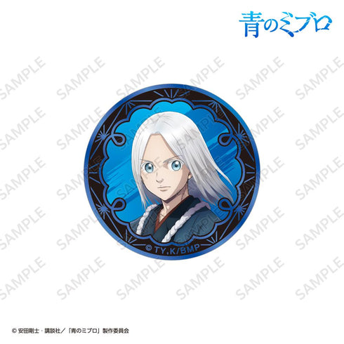 『青のミブロ』メタル缶バッジ ちりぬにお
