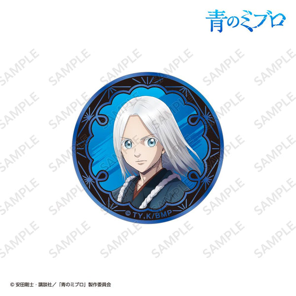 『青のミブロ』メタル缶バッジ ちりぬにお