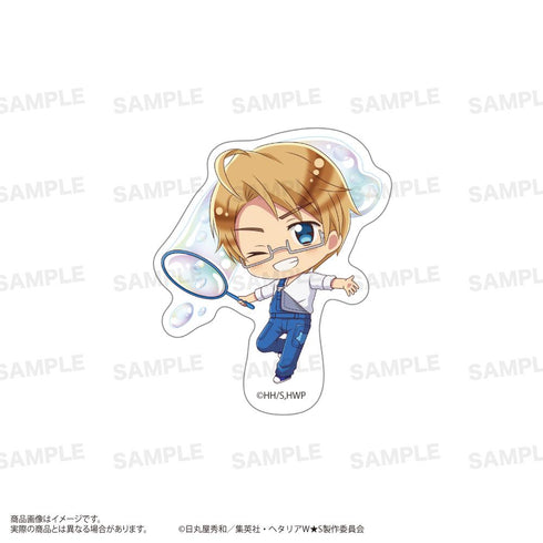 『ヘタリア World☆Stars』ステッカーセット きゃらほっぴん!