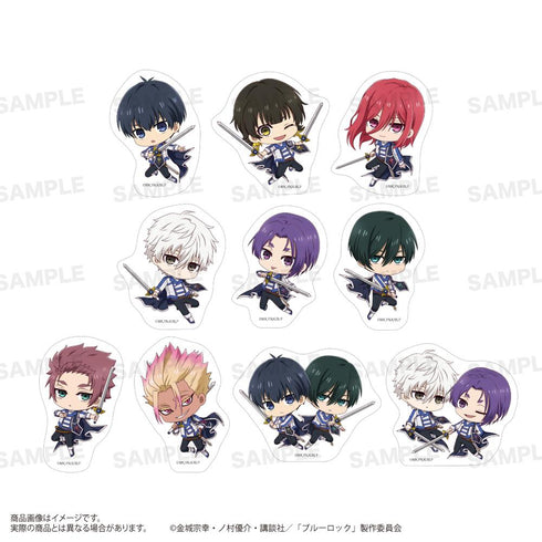 『ブルーロック』トレーディングダイカットステッカー きゃらほっぴん! 騎士Ver.【BOX】