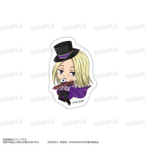 『SAKAMOTO DAYS』フレークシール きゃらほっぴん! マジシャンVer.