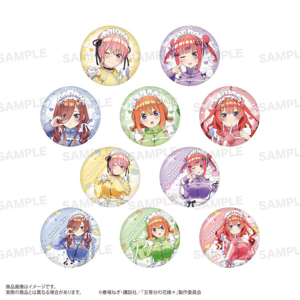 『五等分の花嫁*』トレーディング缶バッジ ジャージメイドVer.【BOX】