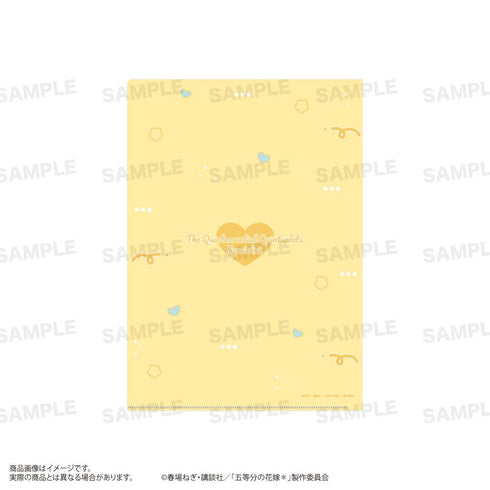 『五等分の花嫁*』クリアファイル ジャージメイドVer. 中野一花