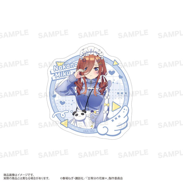 『五等分の花嫁*』ダイカットステッカー ジャージメイドVer. 中野三玖