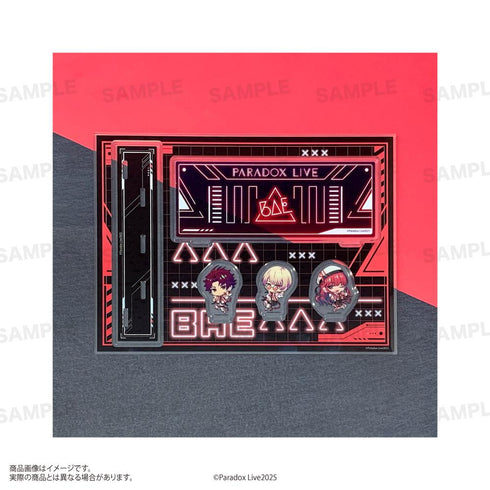 『Paradox Live』アクリルジオラマ きゃらほっぴん! サイバーパンクVer. BAE