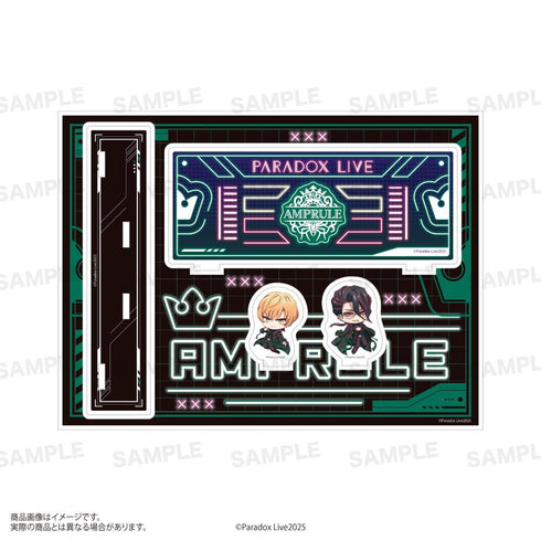 『Paradox Live』アクリルジオラマ きゃらほっぴん! サイバーパンクVer. AMPRULE