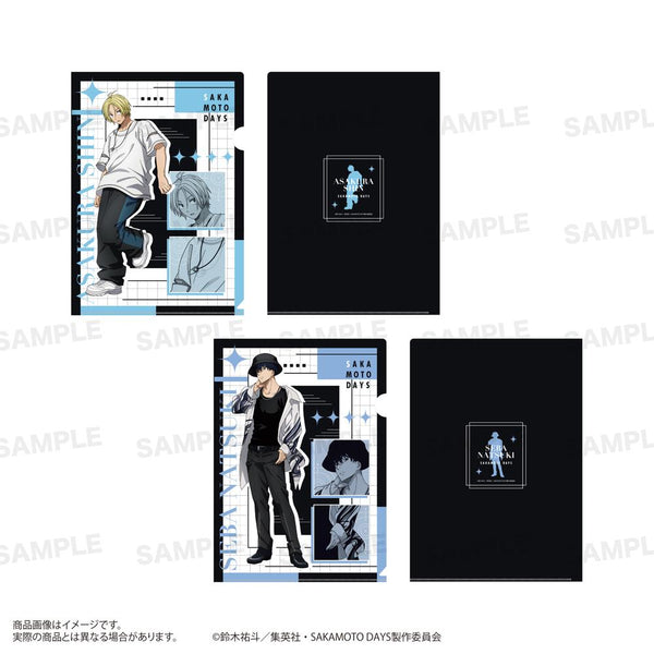 『SAKAMOTO DAYS』クリアファイルセット モード系ファッションVer. 朝倉シン&勢羽夏生