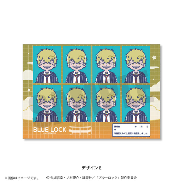 『ブルーロック』第4弾 証明写真ステッカー(全12種) E 雷市陣吾
