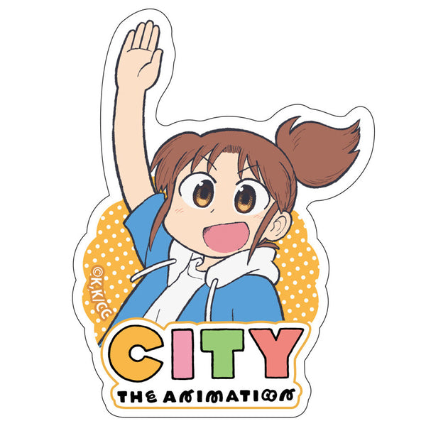 『CITY THE ANIMATION』ダイカットステッカー 南雲美鳥