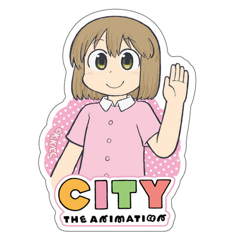 『CITY THE ANIMATION』ダイカットステッカー にーくら