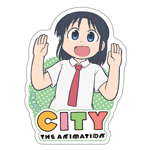 『CITY THE ANIMATION』ダイカットステッカー 泉わこ