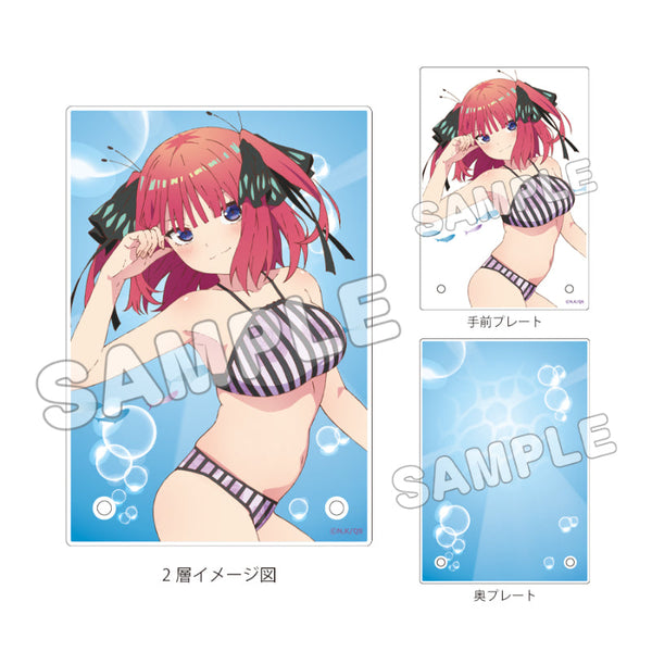 『五等分の花嫁∽』描き下ろし2層アクリルプレート 中野二乃