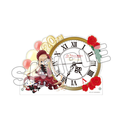 『ローゼンメイデン×サンリオキャラクターズ』アクリルクロック 真紅×ハローキティ