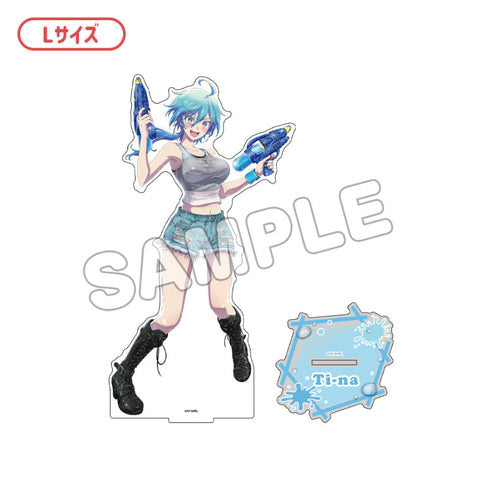 『ロックは淑女の嗜みでして』アクリルフィギュアL 院瀬見ティナ