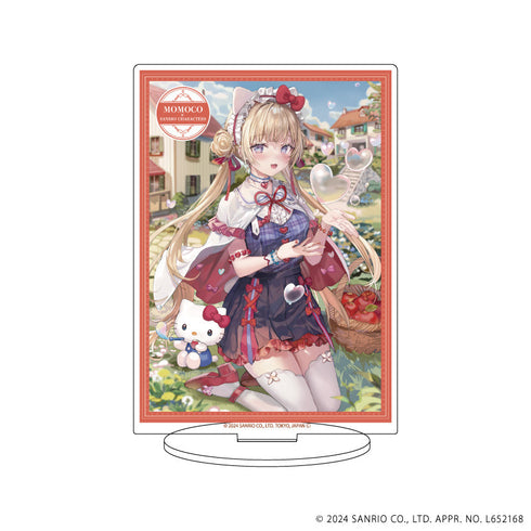 『ももこ×サンリオキャラクターズ』アクリルスタンド01/ハローキティ(コラボイラスト)