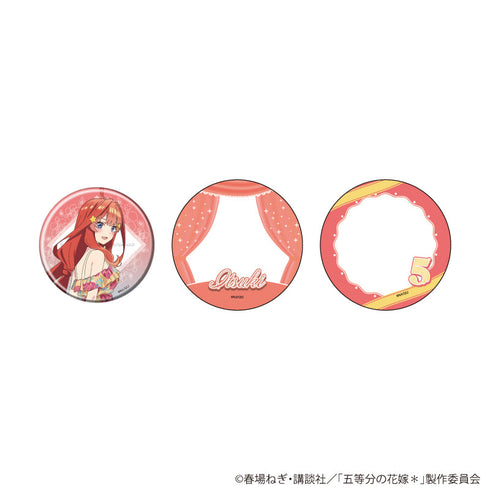 『五等分の花嫁*』65mm缶バッジ&缶デコカバー2枚セット05/五月(公式イラスト)