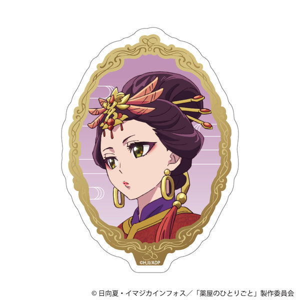 『薬屋のひとりごと』ダイカットステッカー 楼蘭妃