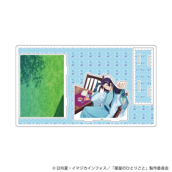 『薬屋のひとりごと』プレミアムアクリルジオラマプレート ホワイトデービジュアル