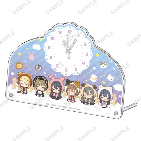 『青春ブタ野郎はランドセルガールの夢を見ない』おやすみシリーズ アクリルクロック