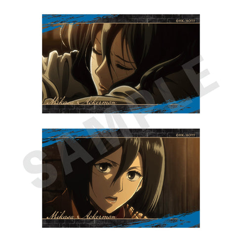 『進撃の巨人』ビジュアルカードセットA ミカサ