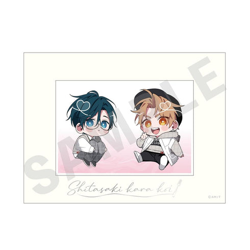 『舌先から恋』キャラファインマット ミニキャラ