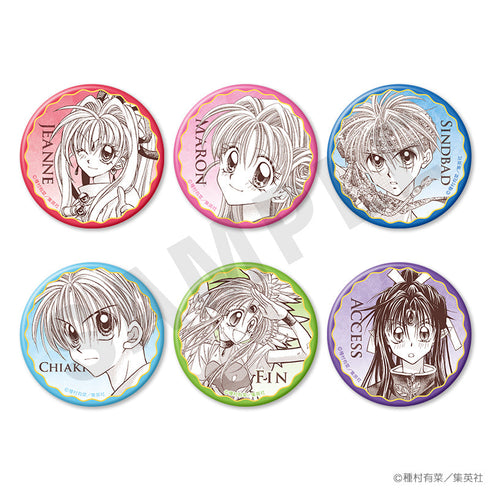 『神風怪盗ジャンヌ』トレーディング缶バッジ(全6種)【BOX】